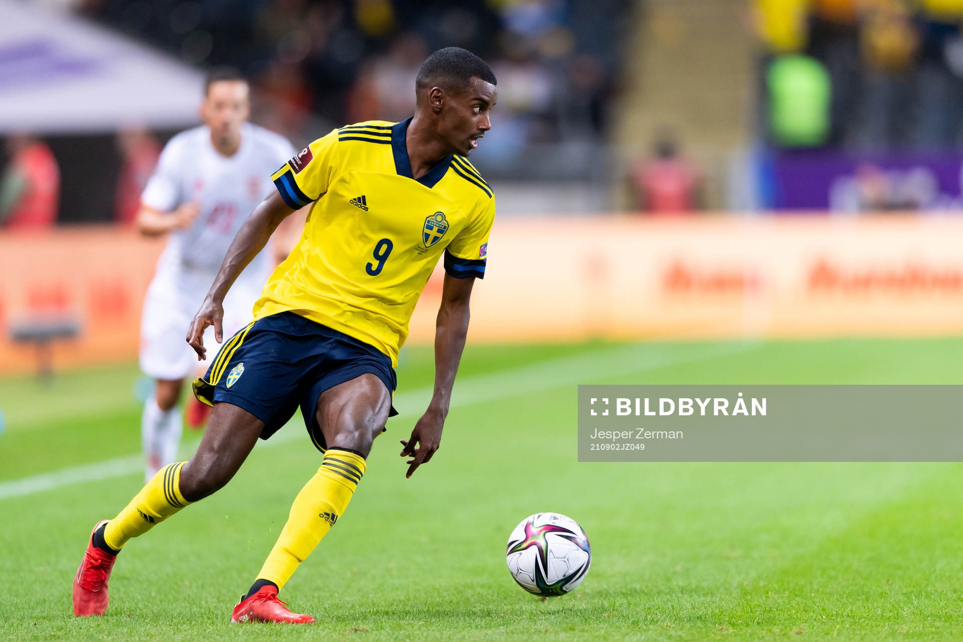 Alexander Isak of Sweden