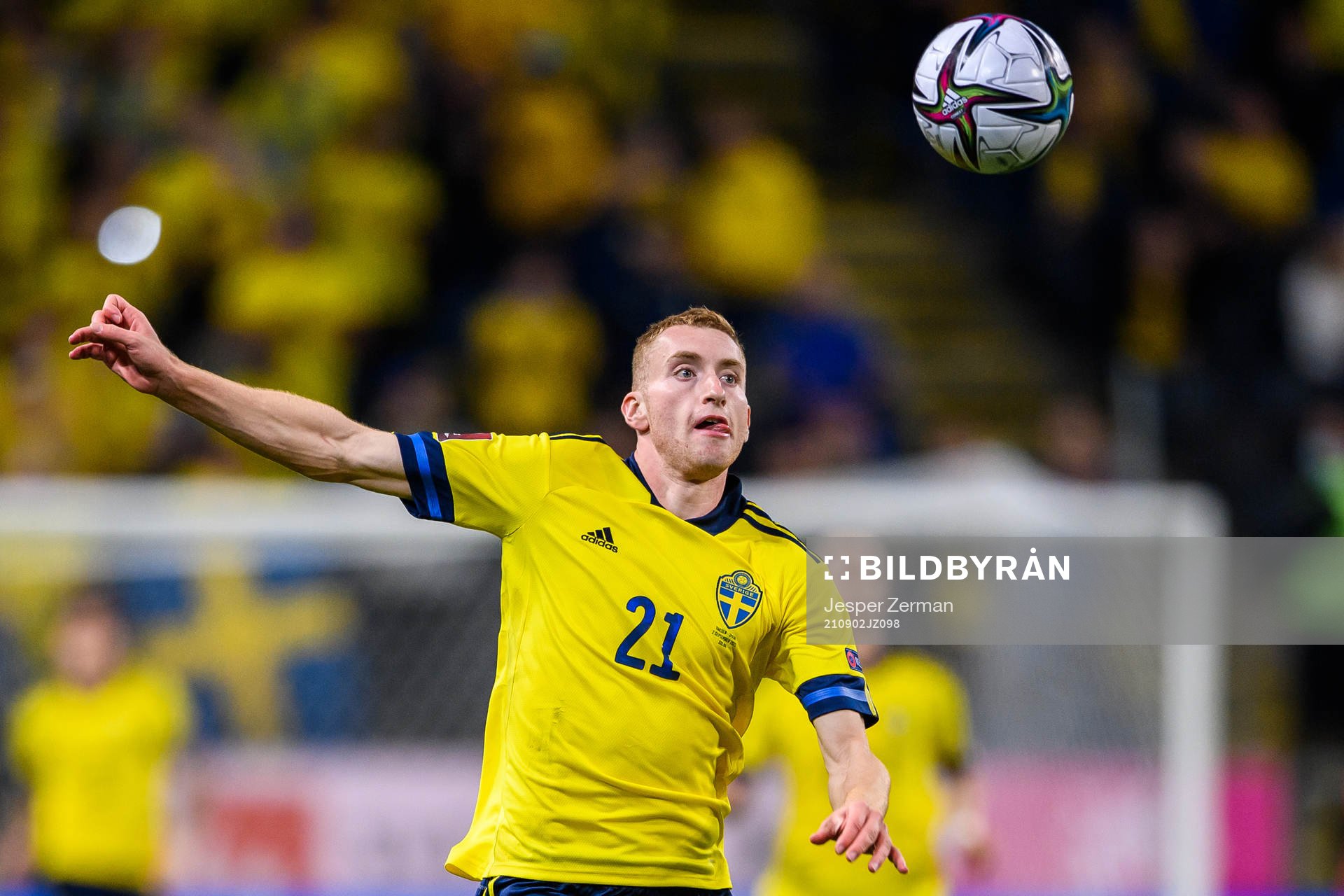 Dejan Kulusevski of Sweden