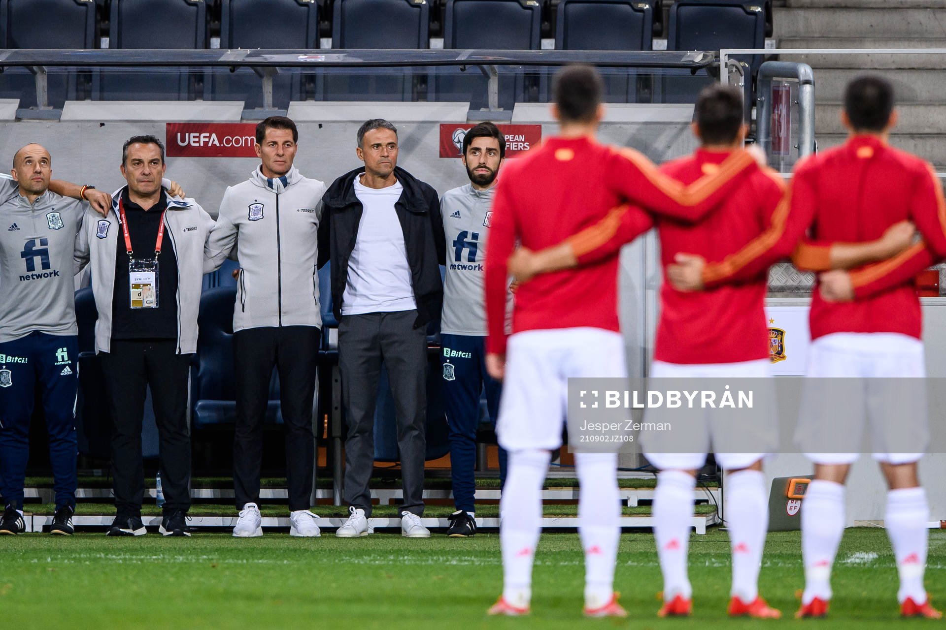 head coach Luis Enrique of Spain