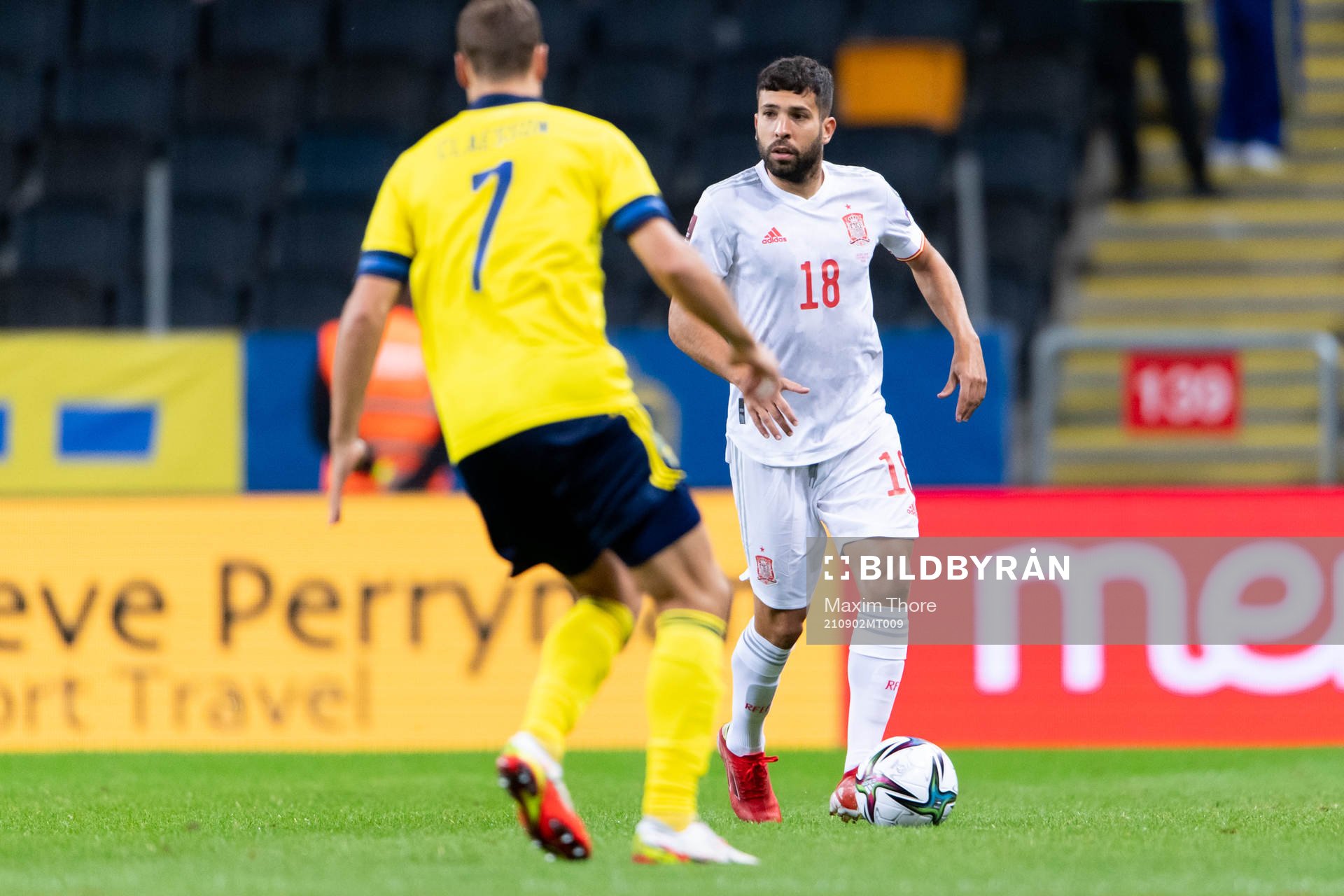 Jordi Alba of Spain