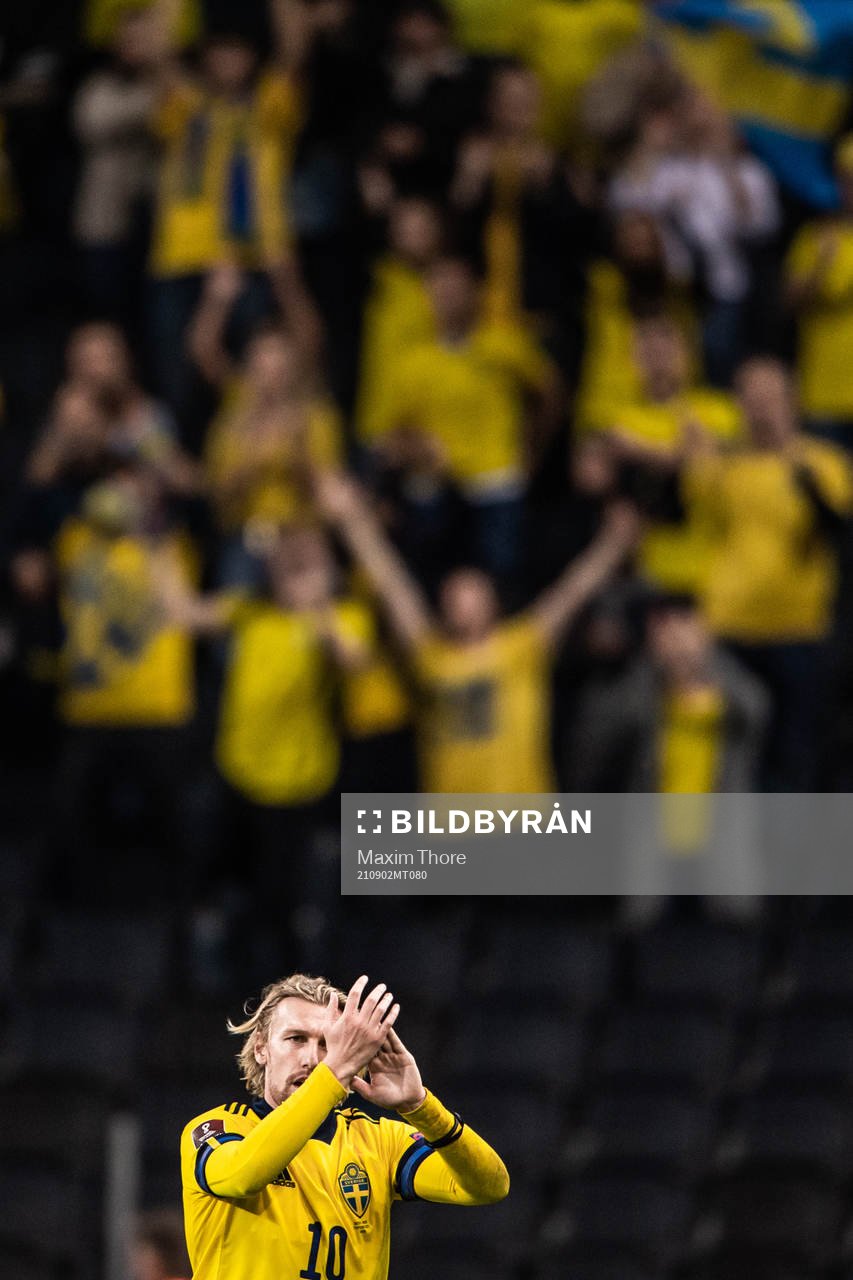 Emil Forsberg of Sweden