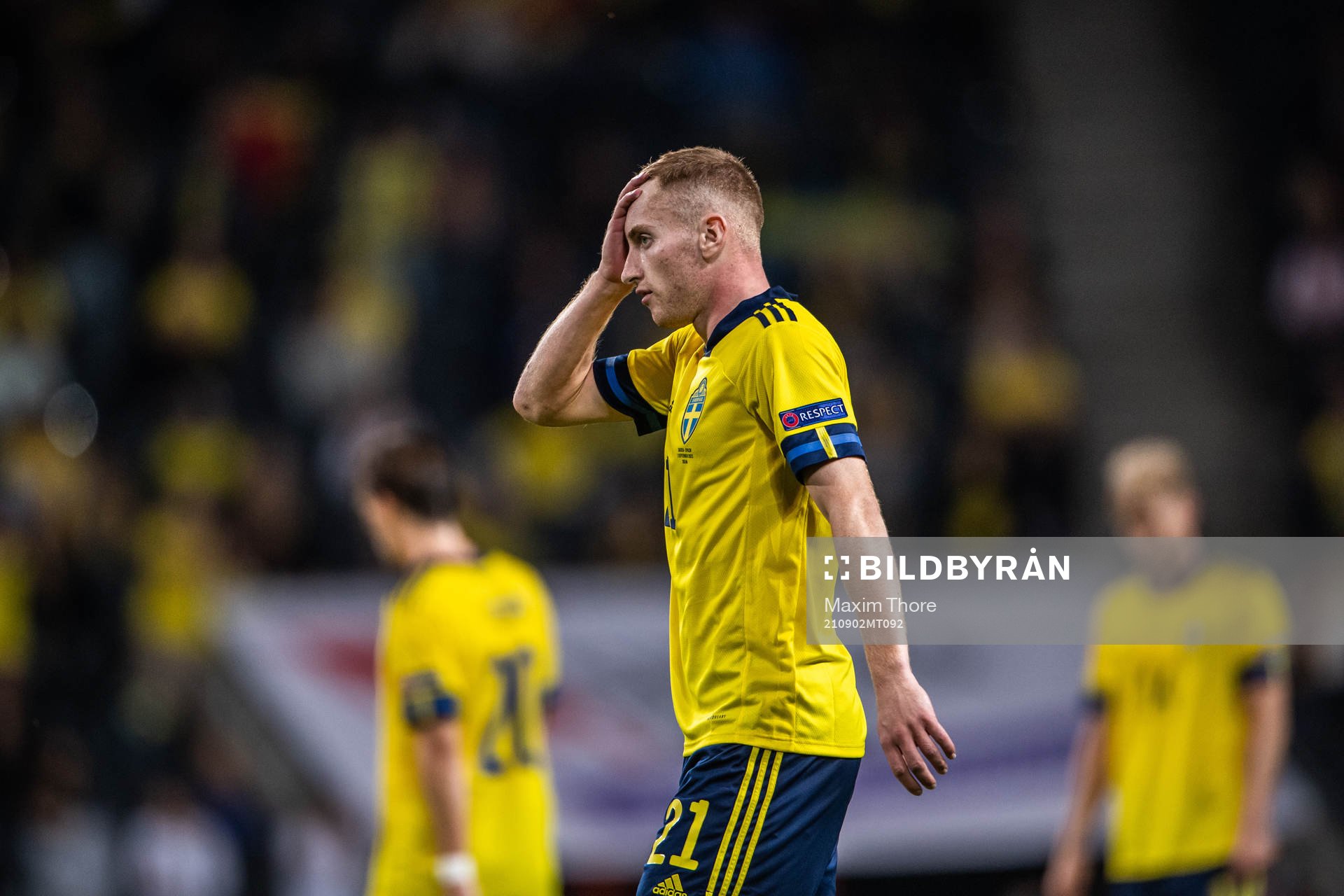 Dejan Kulusevski of Sweden
