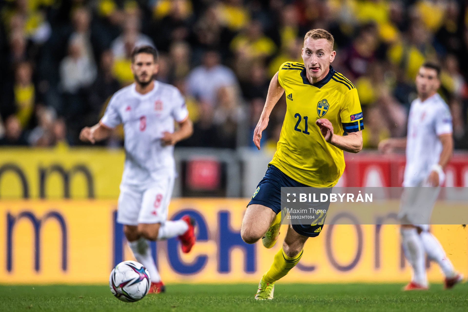 Dejan Kulusevski of Sweden