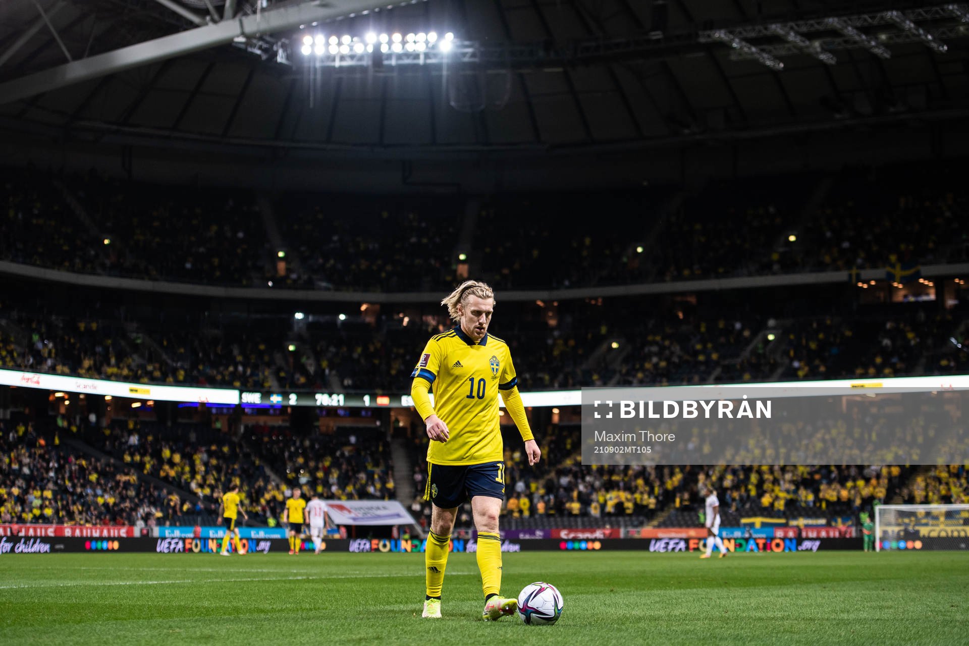 Emil Forsberg of Sweden
