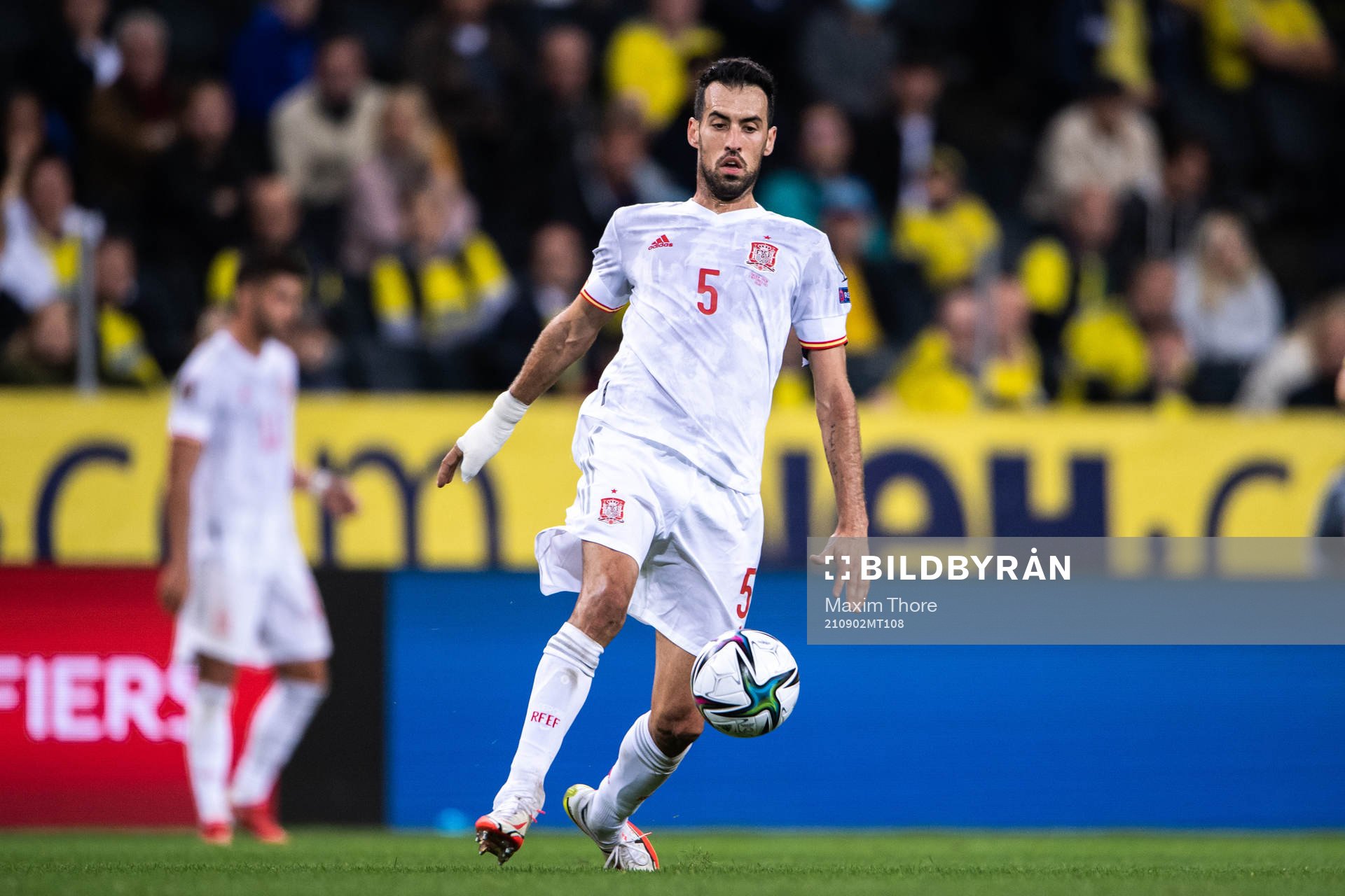Sergio Busquets of Spain