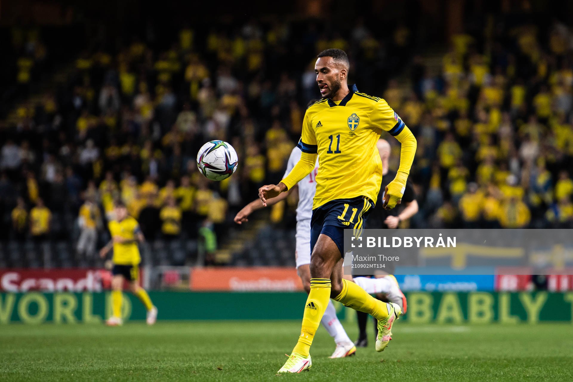 Isaac Kiese-Thelin of Sweden
