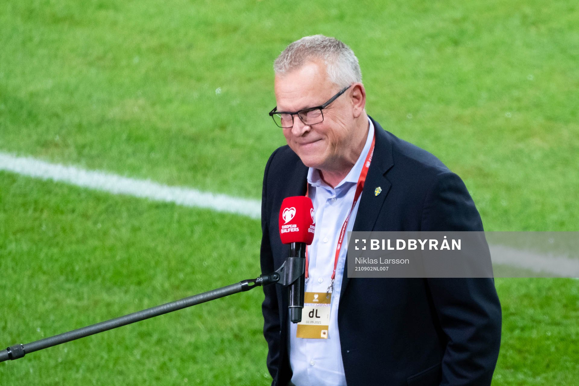 Head coach Janne Andersson of Sweden