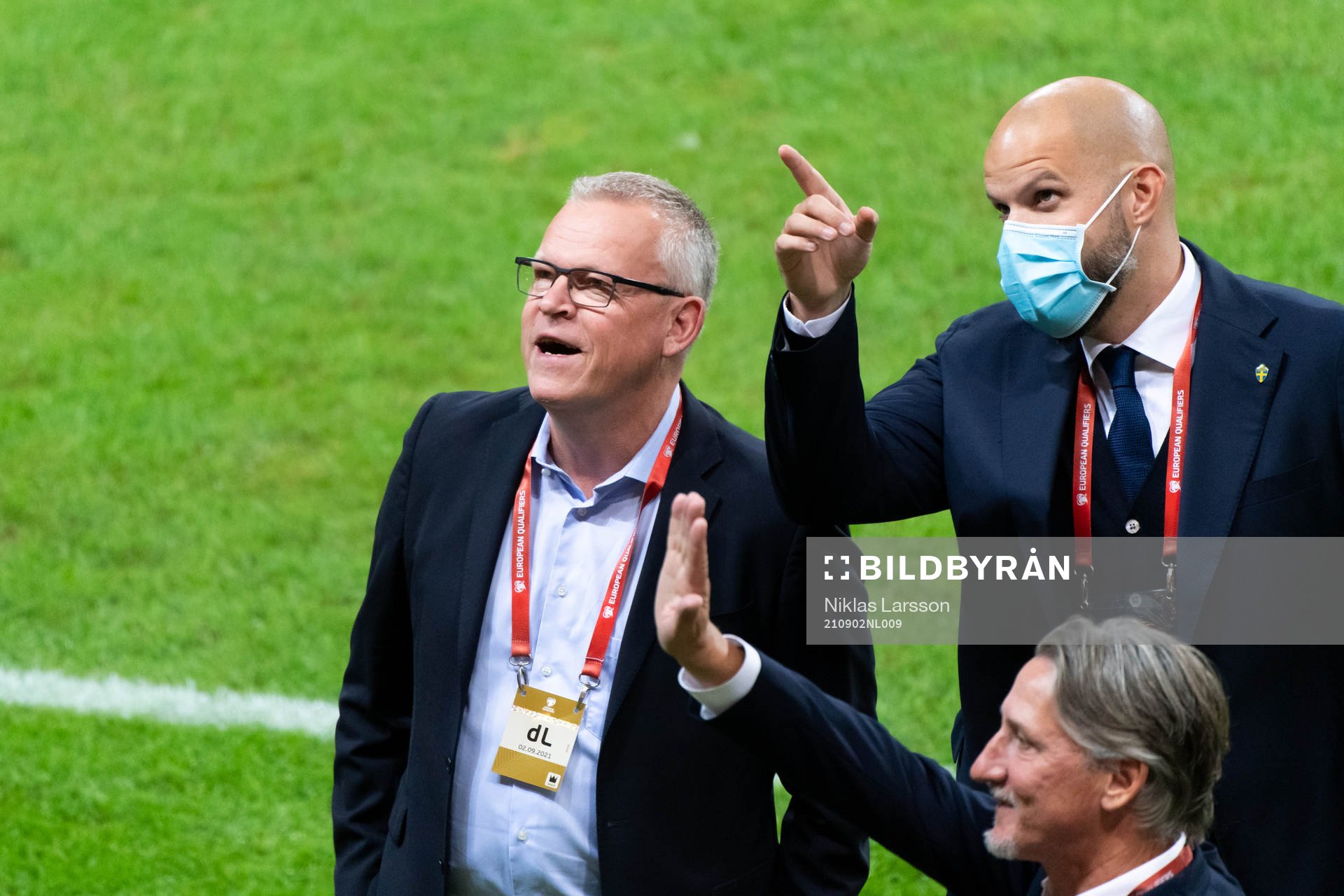 Head coach Janne Andersson of Sweden