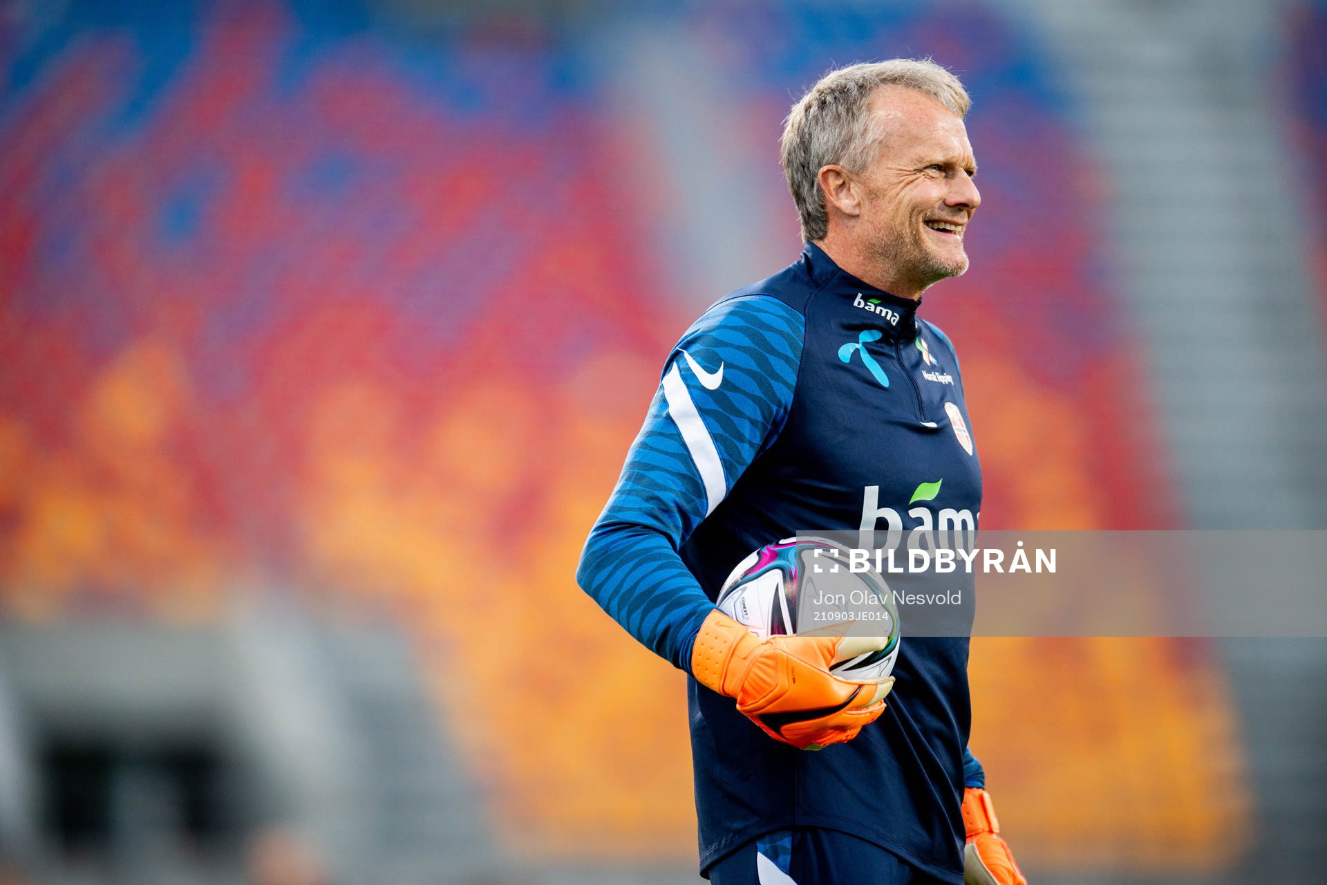 Frode Grodås, goalkeeper coach of the Norwegian national