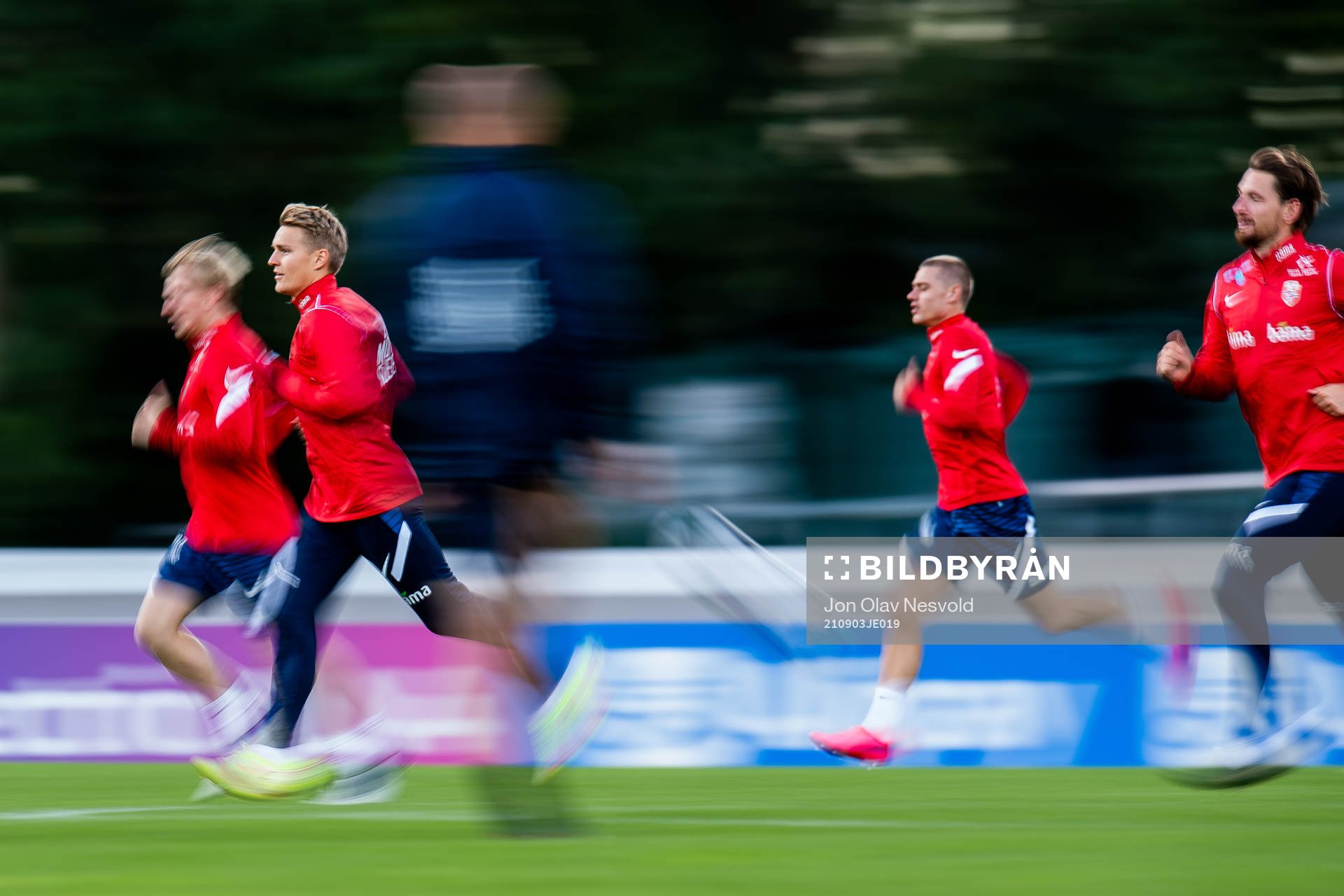 Martin Ødegaard of the Norwegian national football team