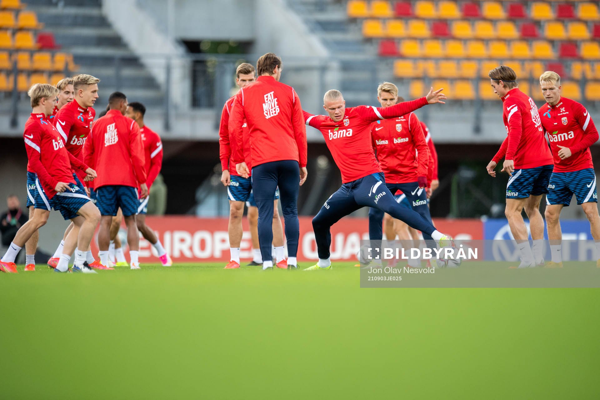 Erling Braut Haaland of the Norwegian national football team