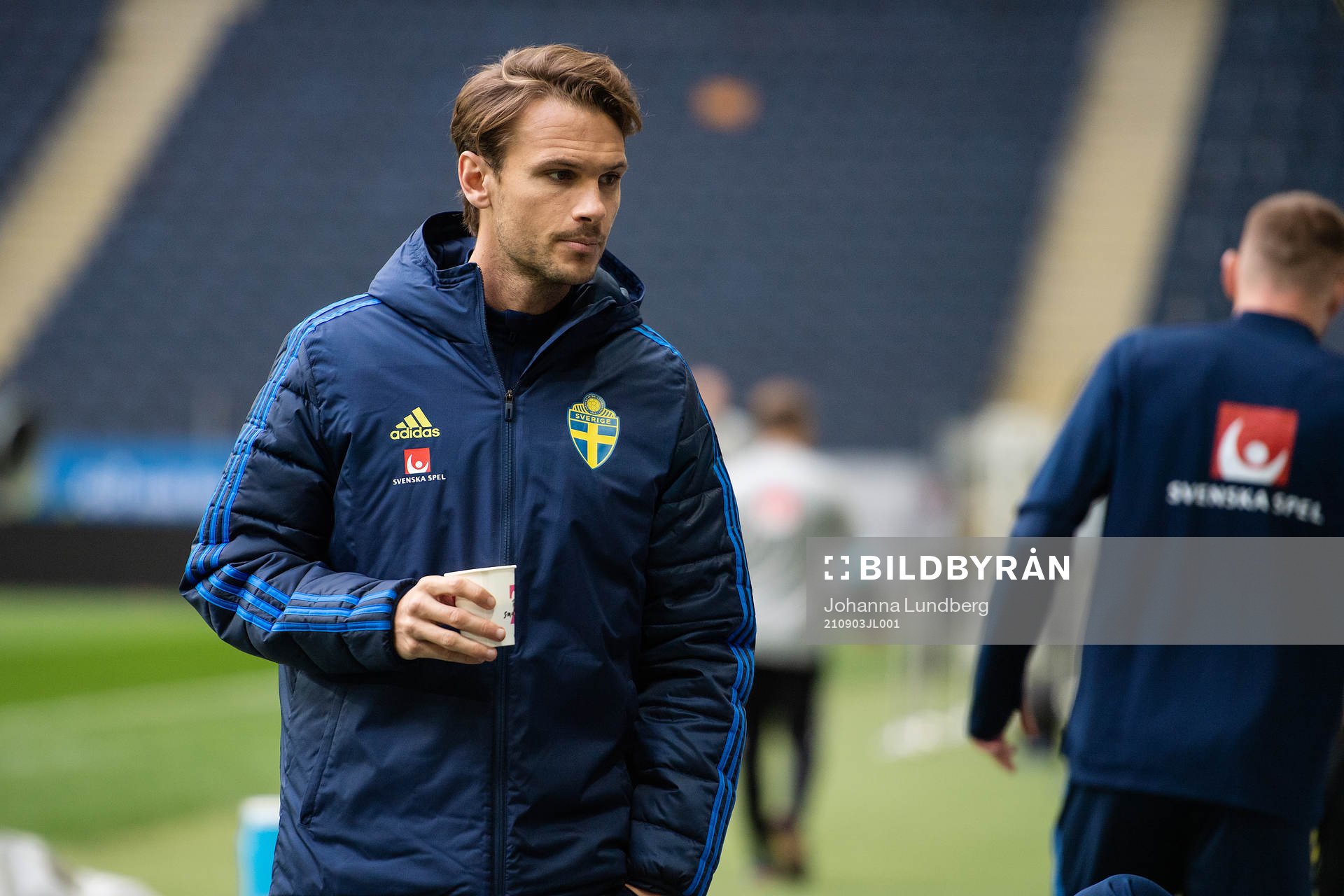 Albin Ekdal of the Swedish national team