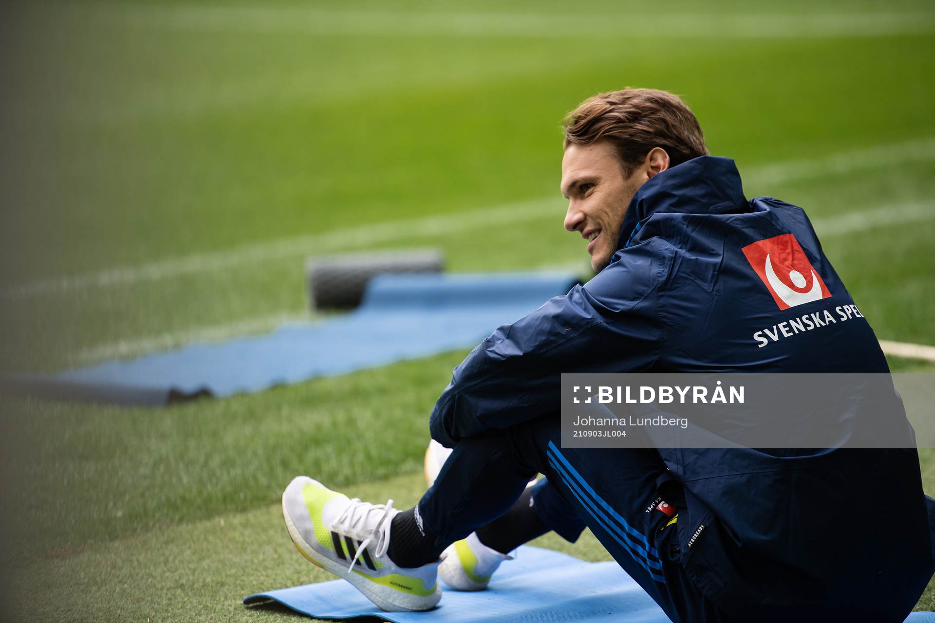 Albin Ekdal of the Swedish national team
