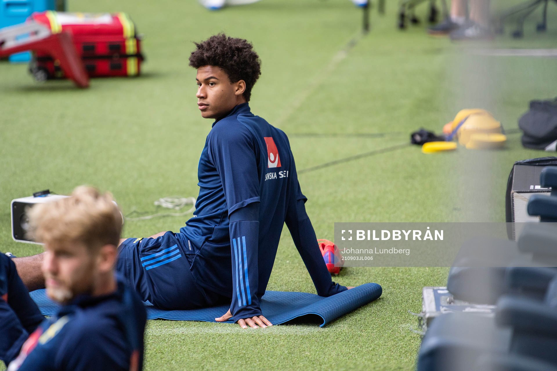 Jens Cajuste of the Swedish national team