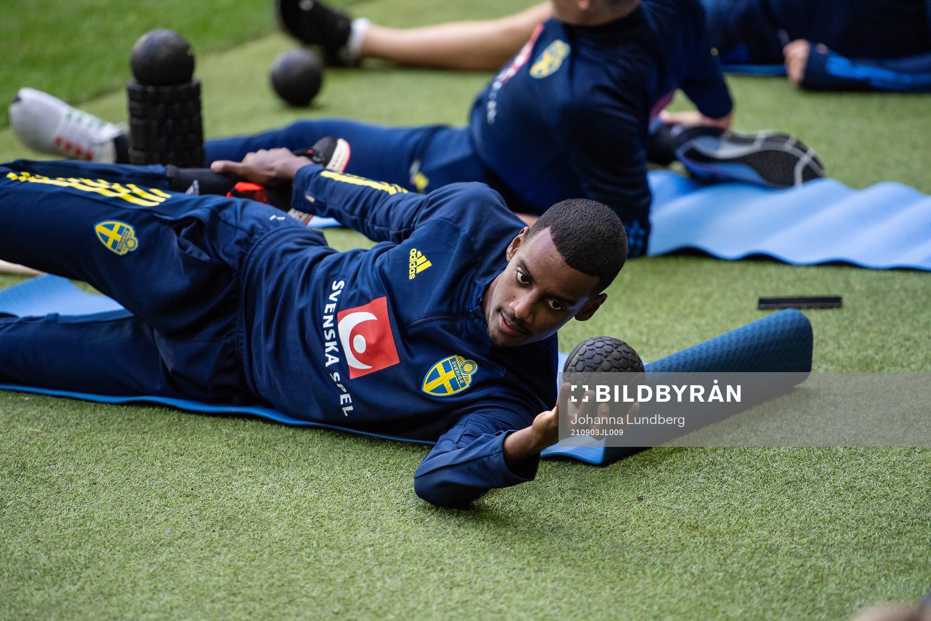 Alexander Isak of the Swedish national team