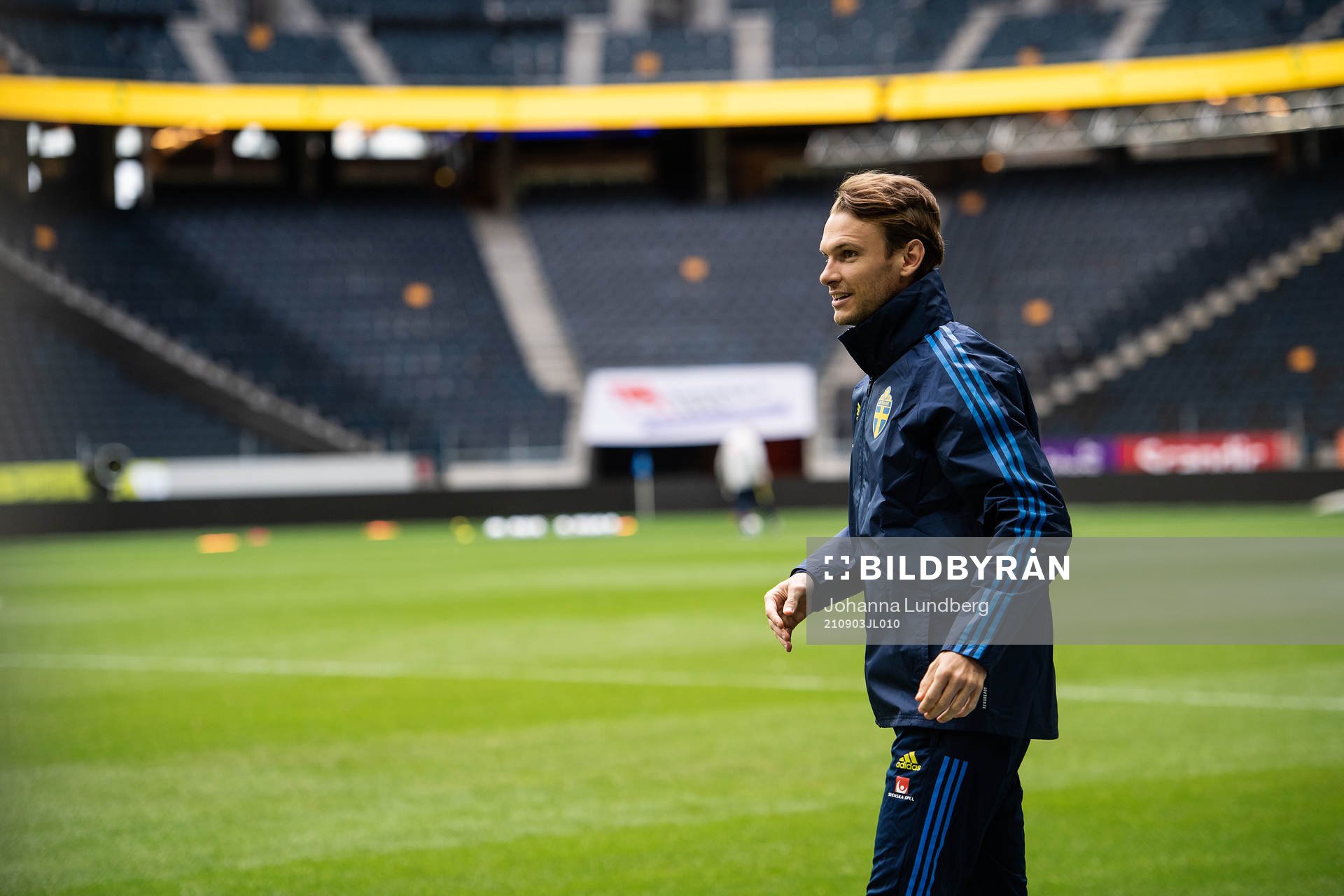 Albin Ekdal of the Swedish national team
