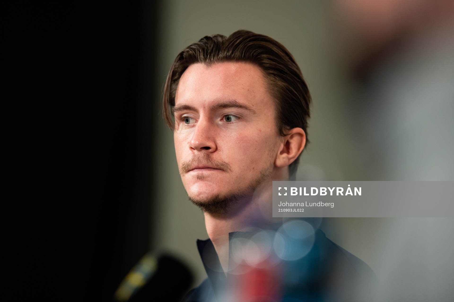 Kristoffer Olsson of the Swedish national team