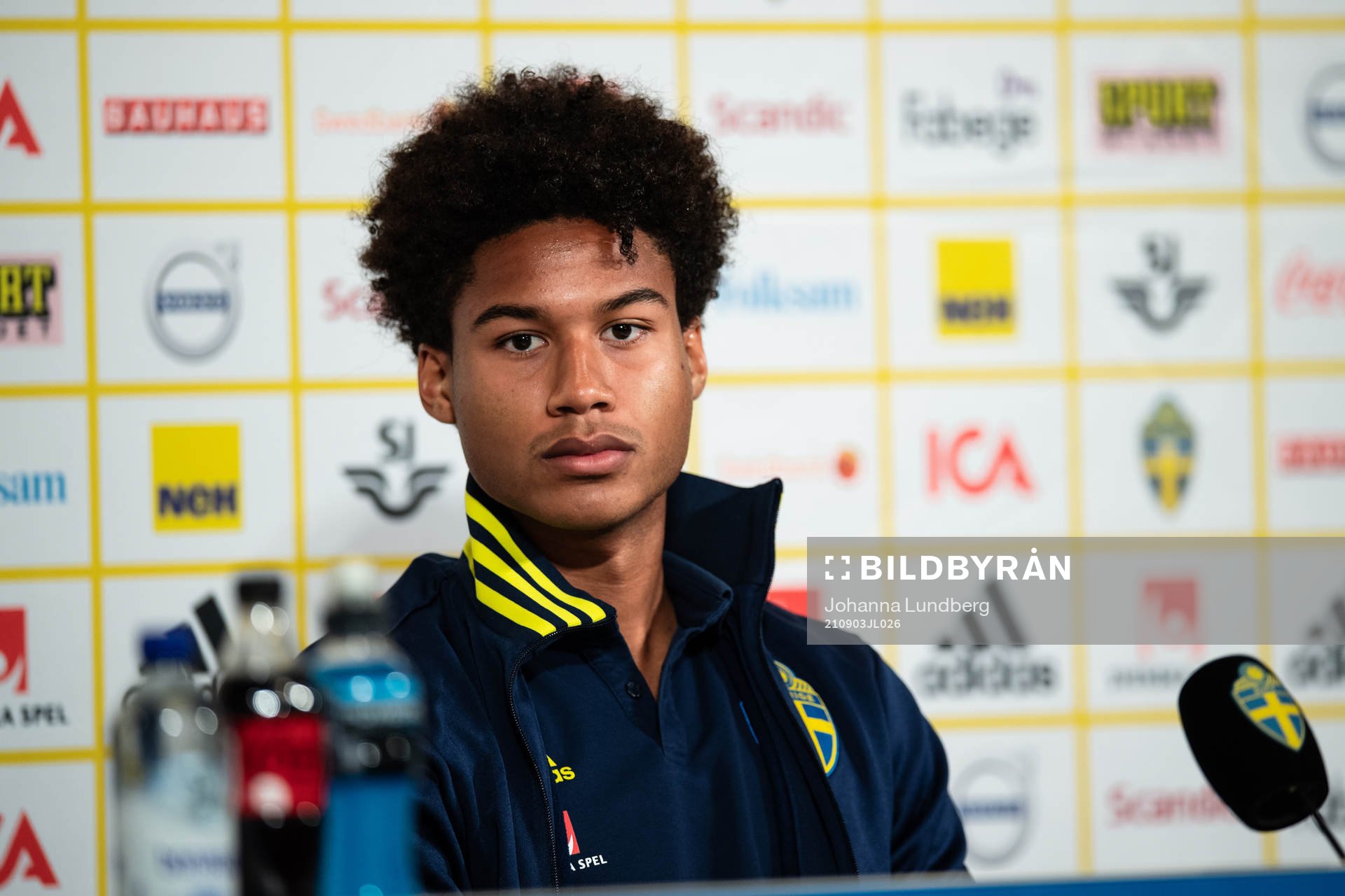 Jens Cajuste of the Swedish national team