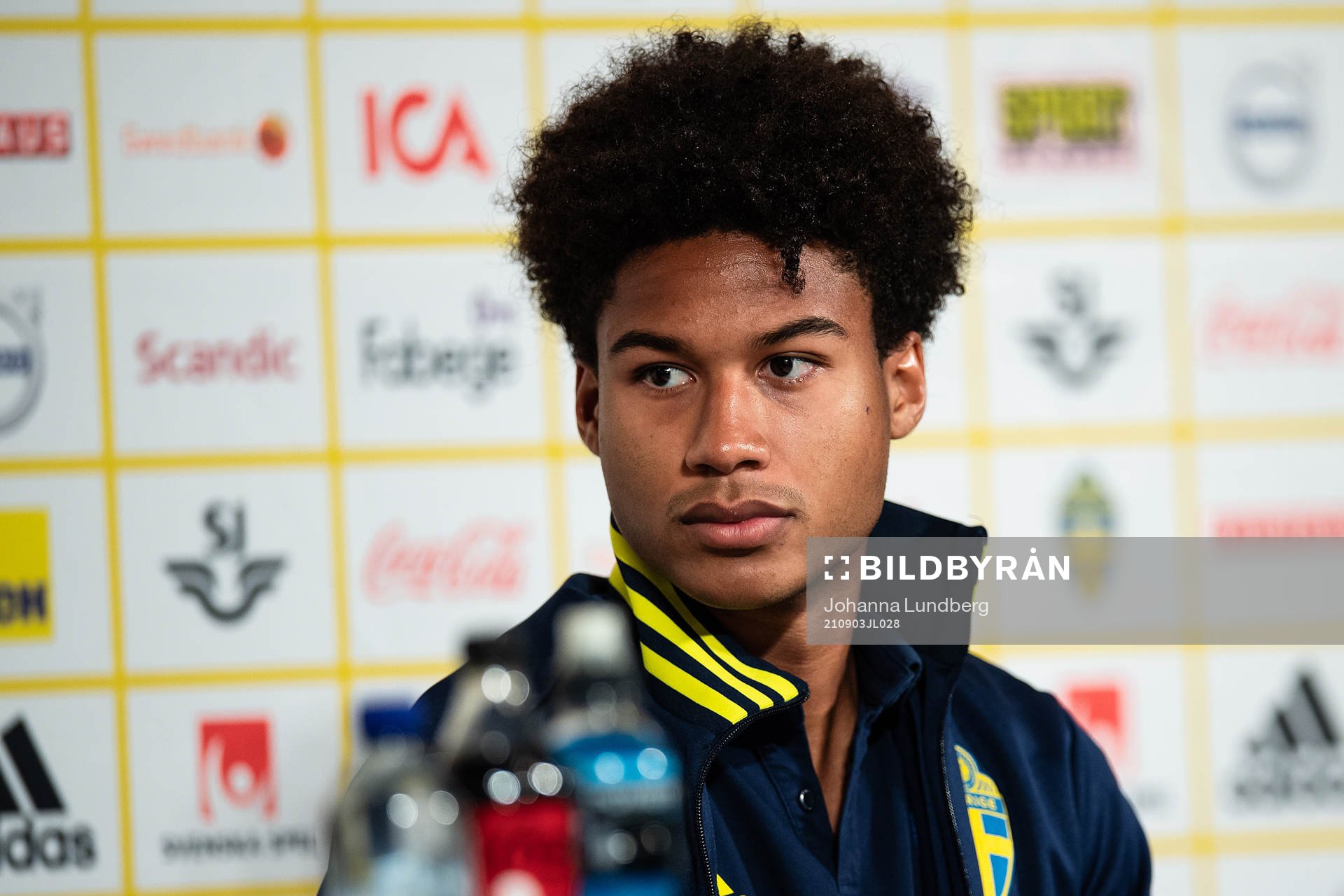 Jens Cajuste of the Swedish national team