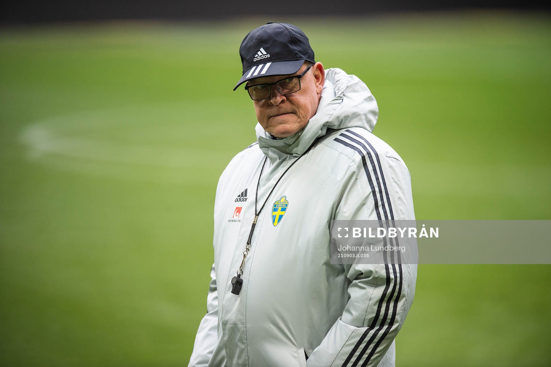 head coach Janne Andersson of the Swedish national team