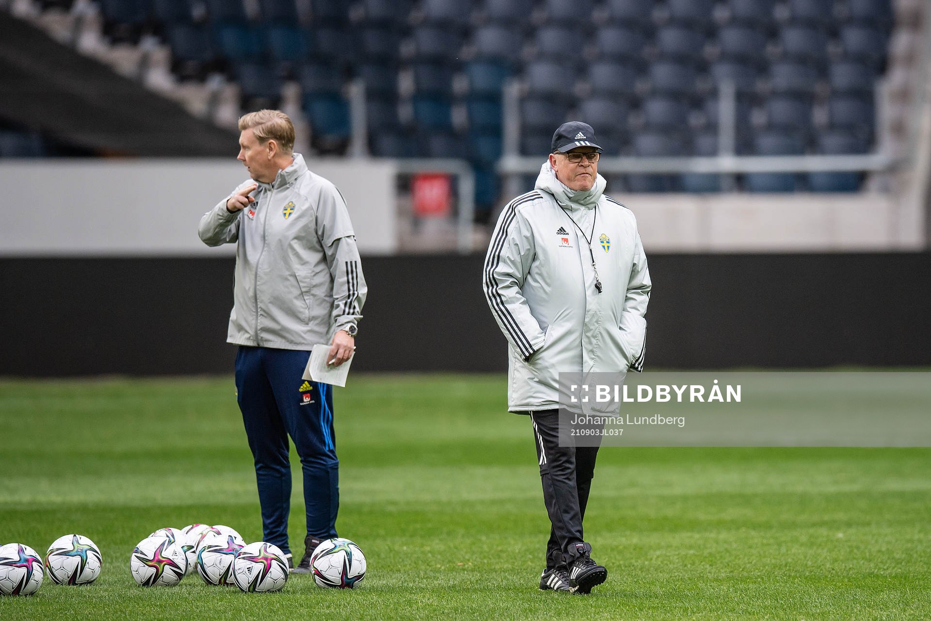 head coach Janne Andersson of the Swedish national team
