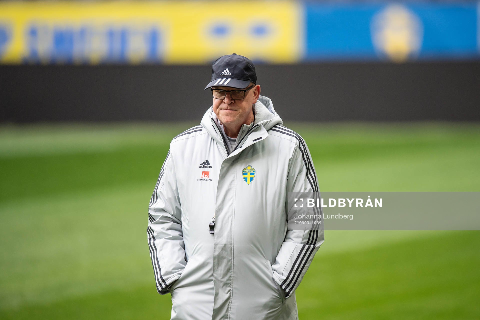 head coach Janne Andersson of the Swedish national team