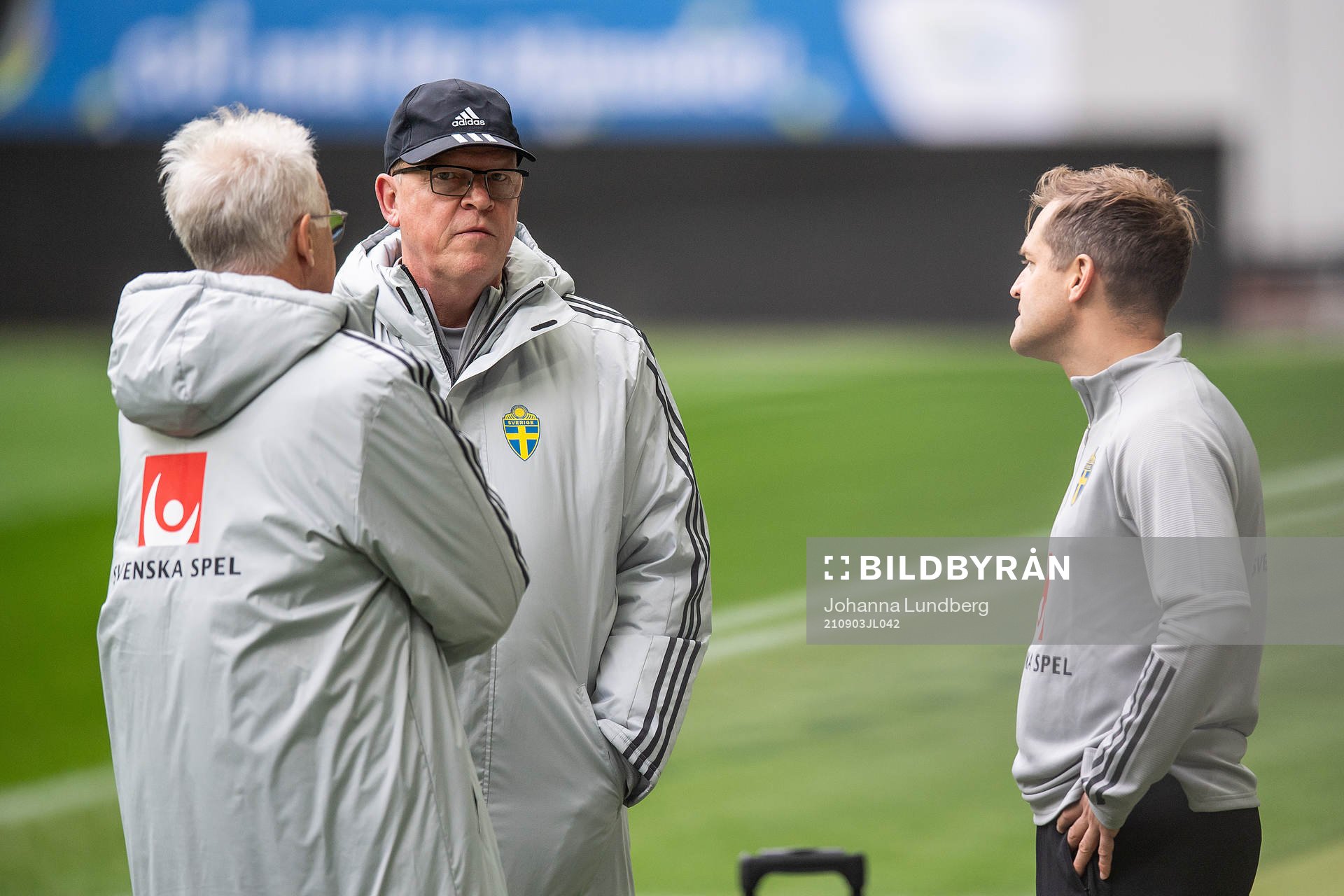 head coach Janne Andersson of the Swedish national team