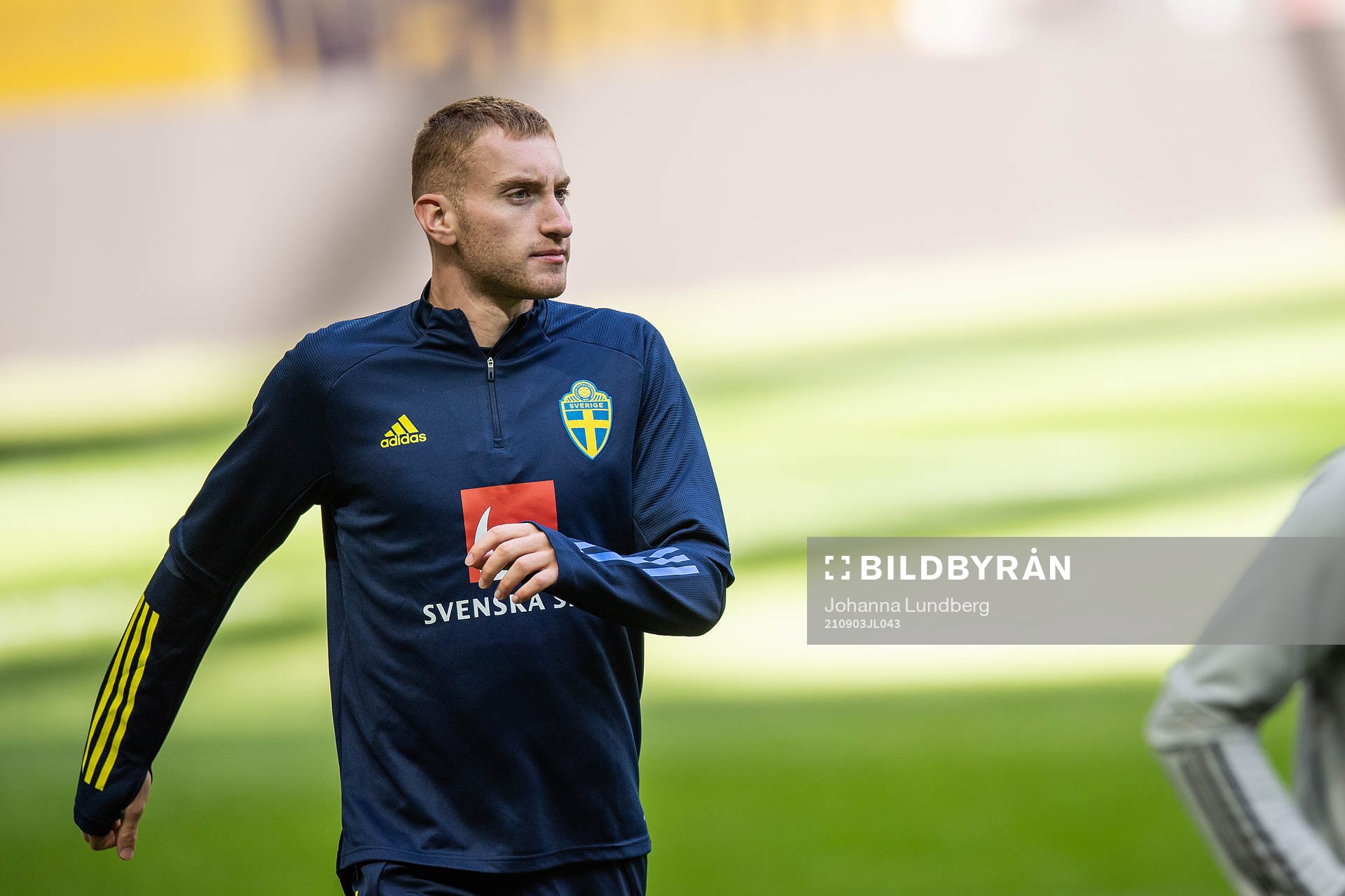 Dejan Kulusevski of the Swedish national team