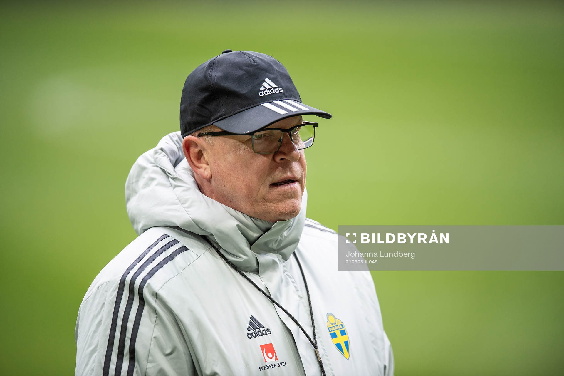 head coach Janne Andersson of the Swedish national team