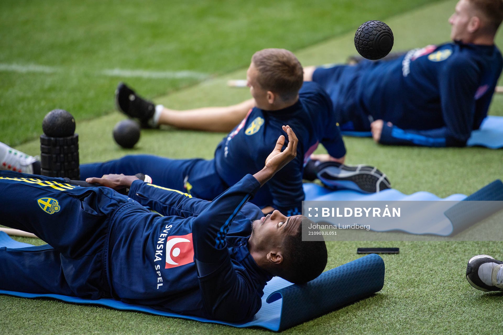 Alexander Isak of the Swedish national team