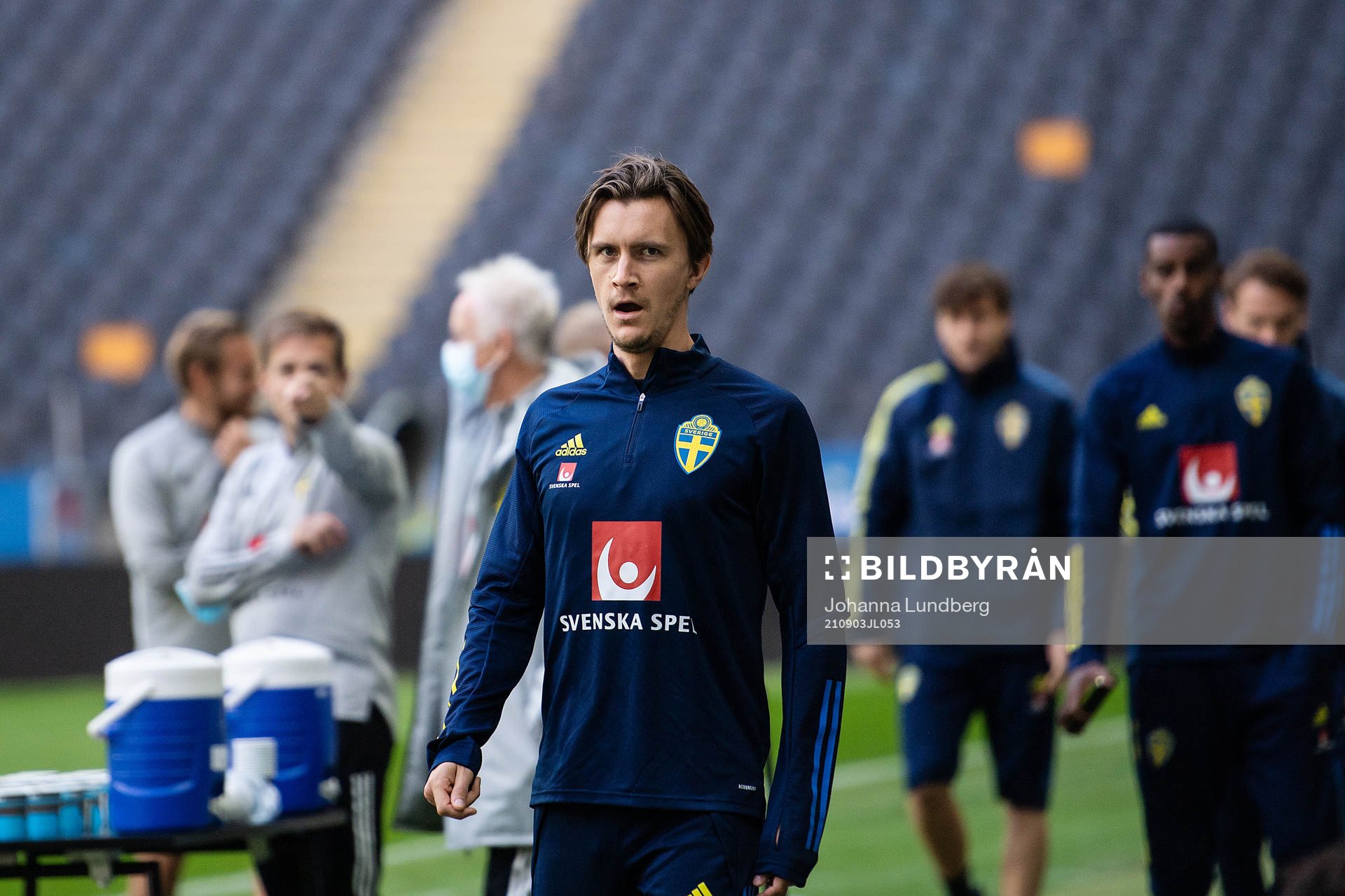Kristoffer Olsson of the Swedish national team