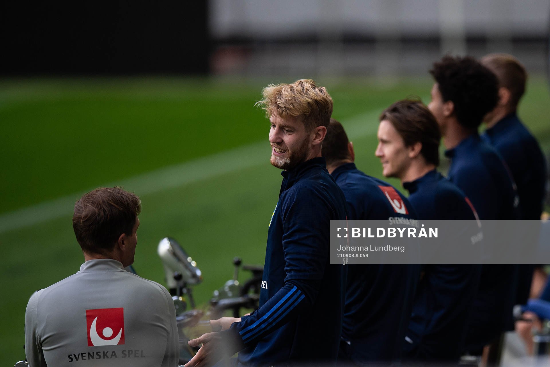 Filip Helander of the Swedish national team