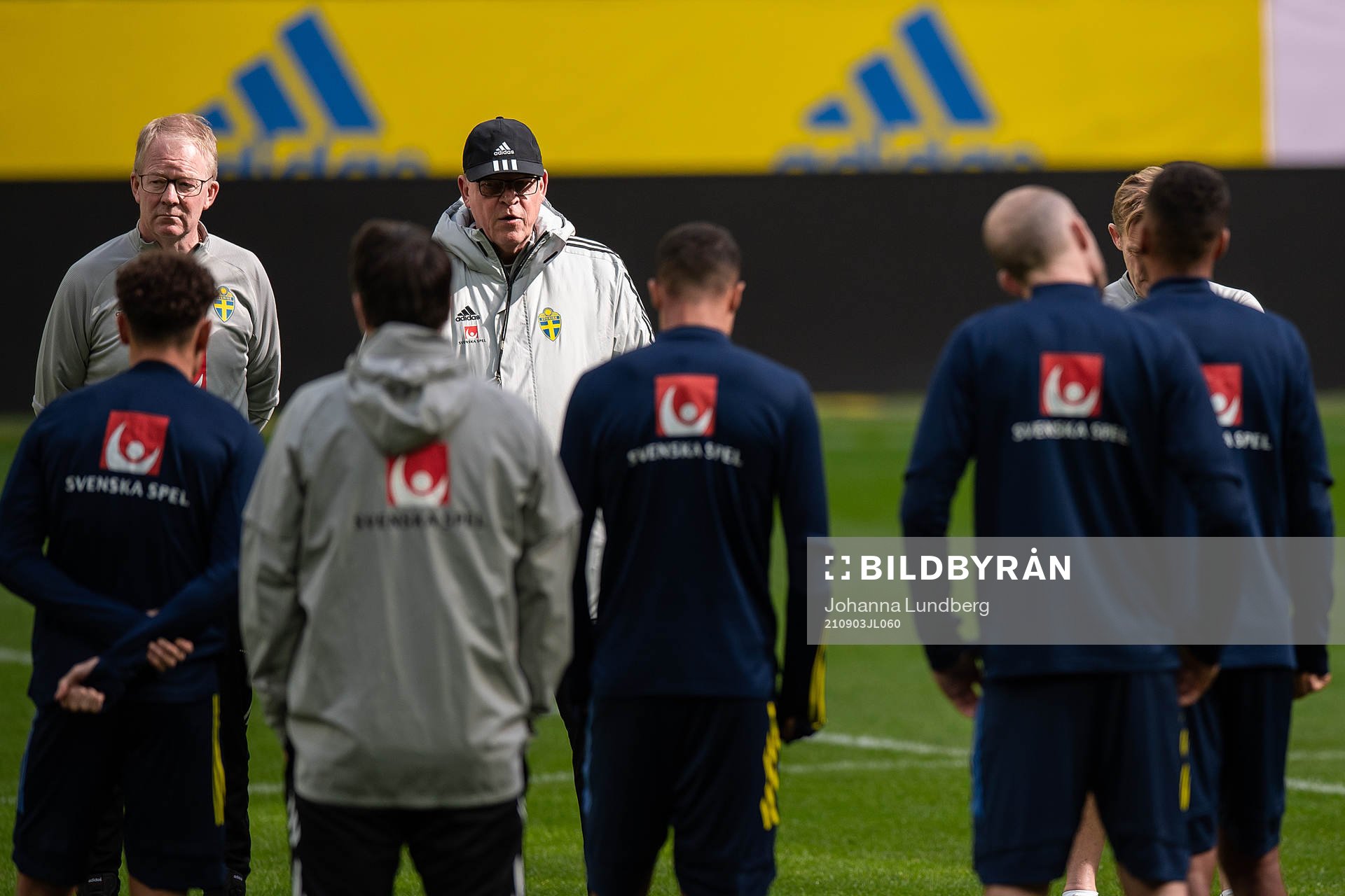 head coach Janne Andersson of the Swedish national team