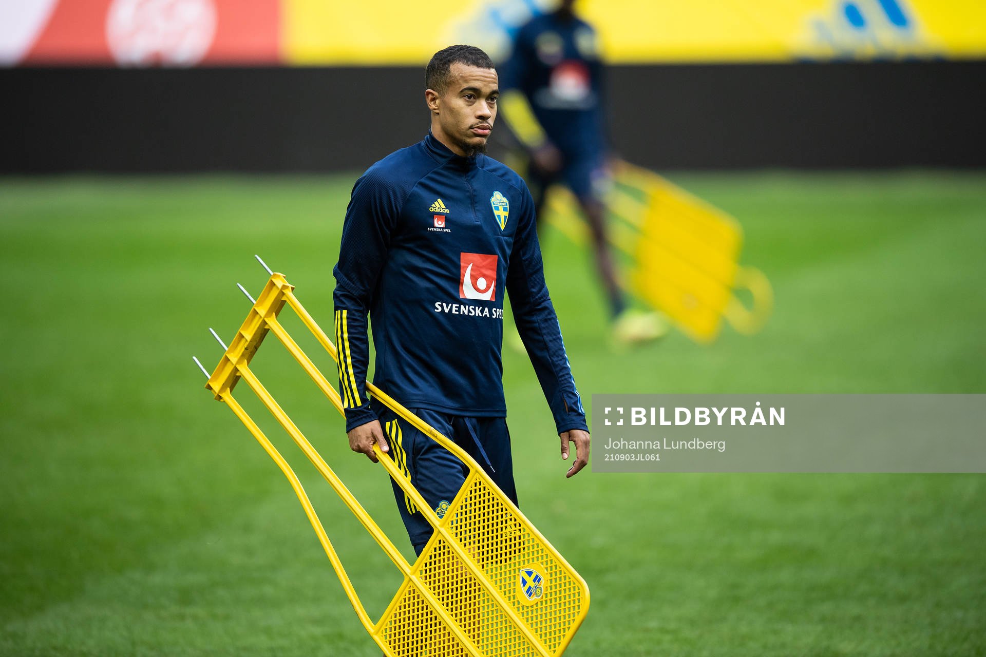Robin Quaison of the Swedish national team