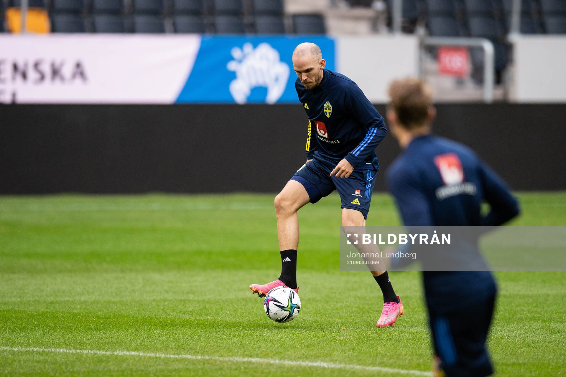 Marcus Danielson of the Swedish national team