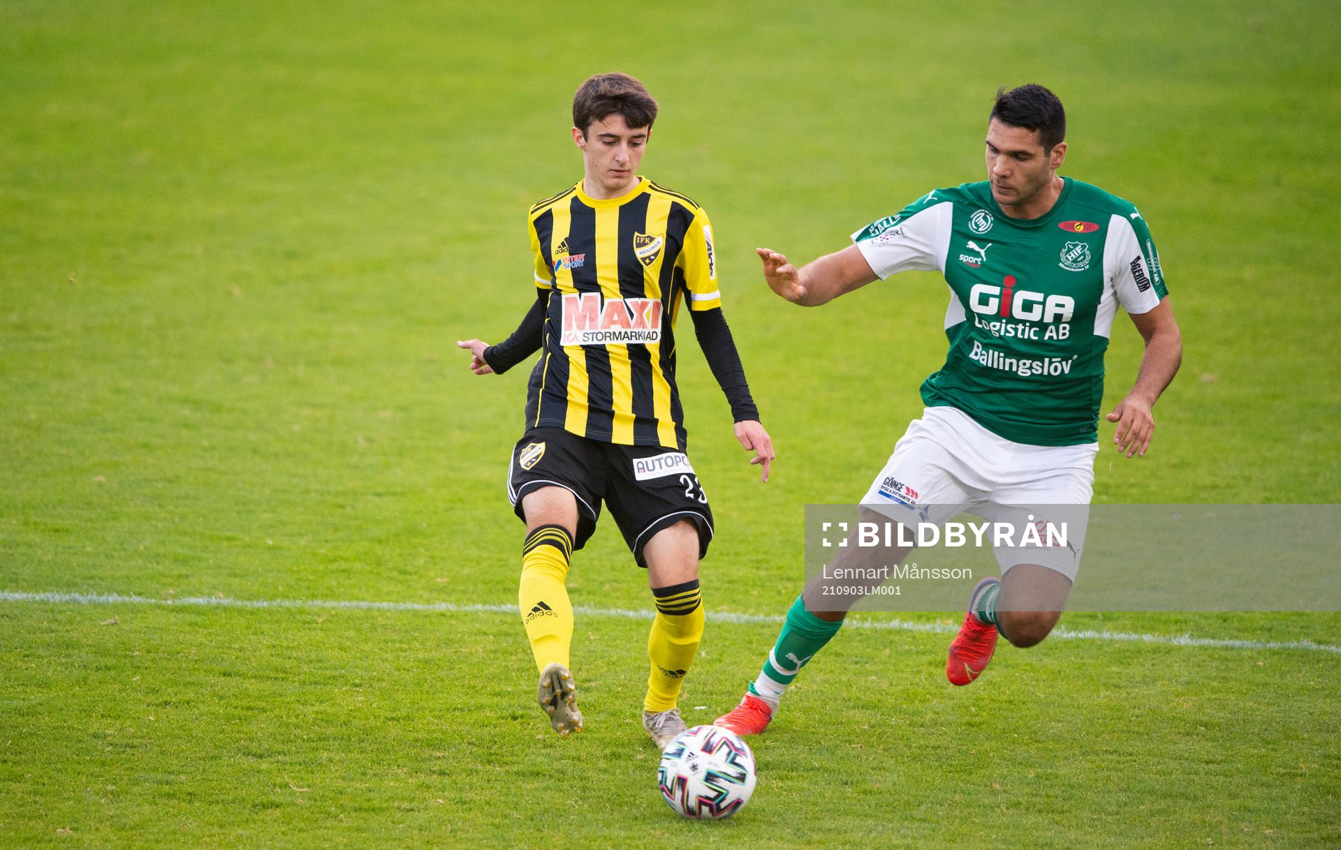 IFK Hässleholms  Armin Culum och Tommy Filipovic,