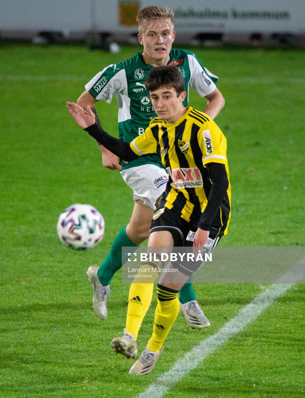 IFK Hässleholms  Armin Culum i matchen i division 2 mellan