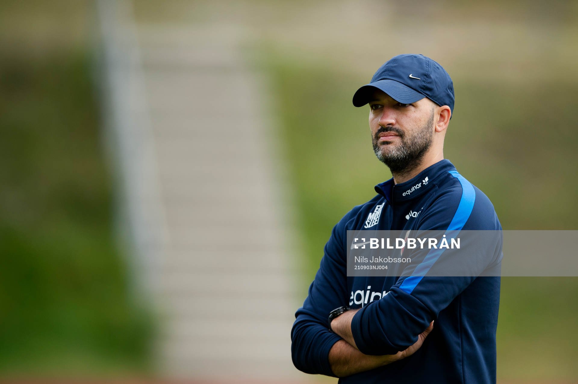 Luis Pimenta head coach of the Norwegian national football