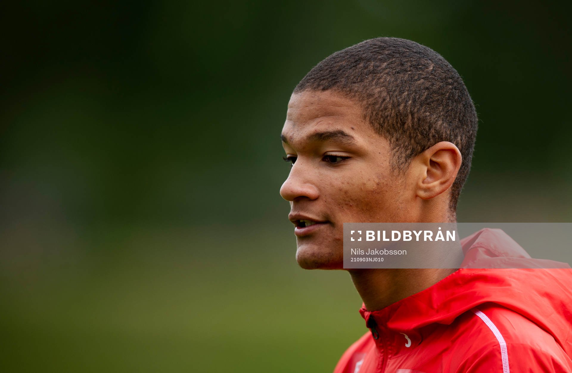 Alwande Roaldsøy of the Norwegian national football team