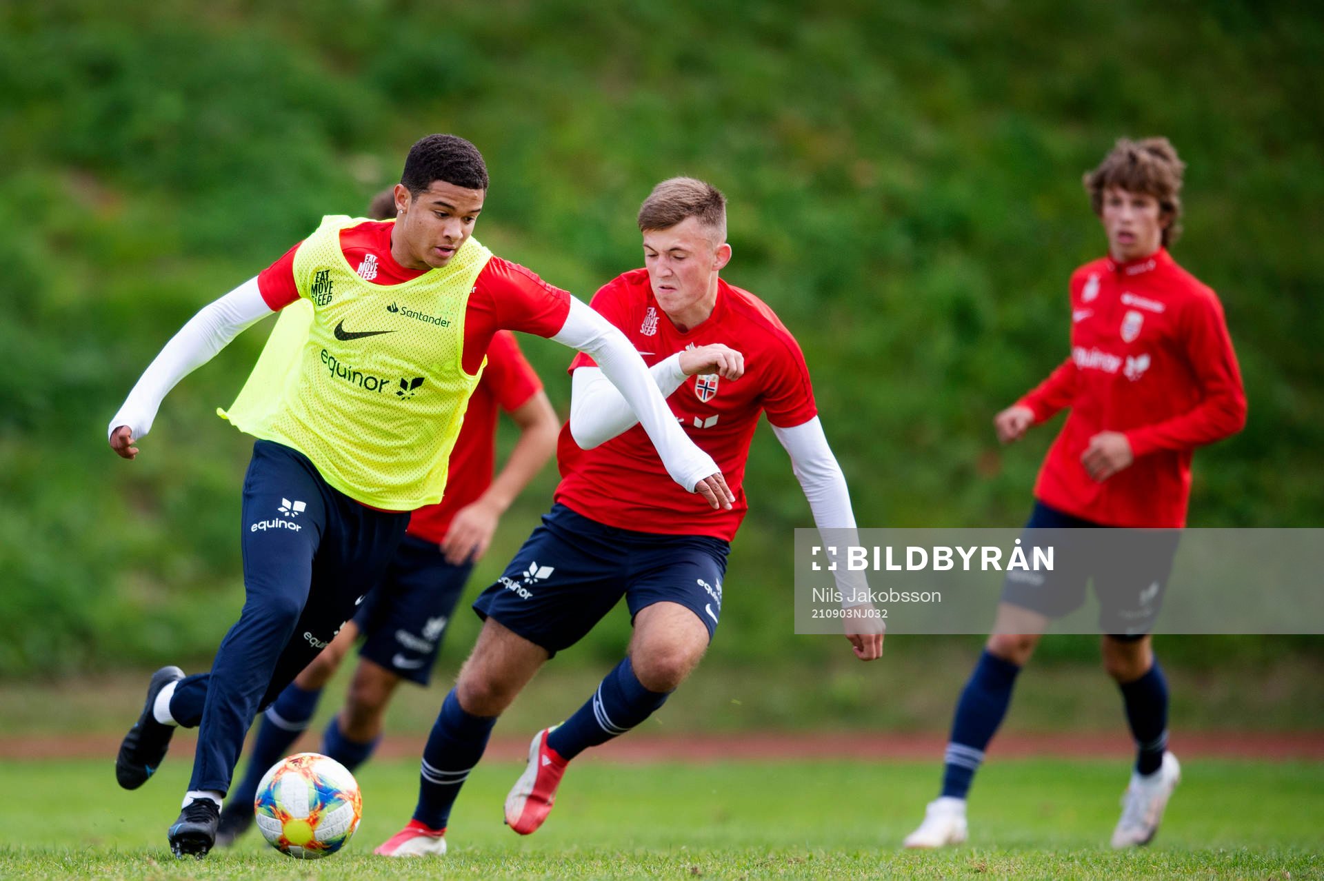 Jacob Dicko Eng and Syver Aas of the Norwegian national