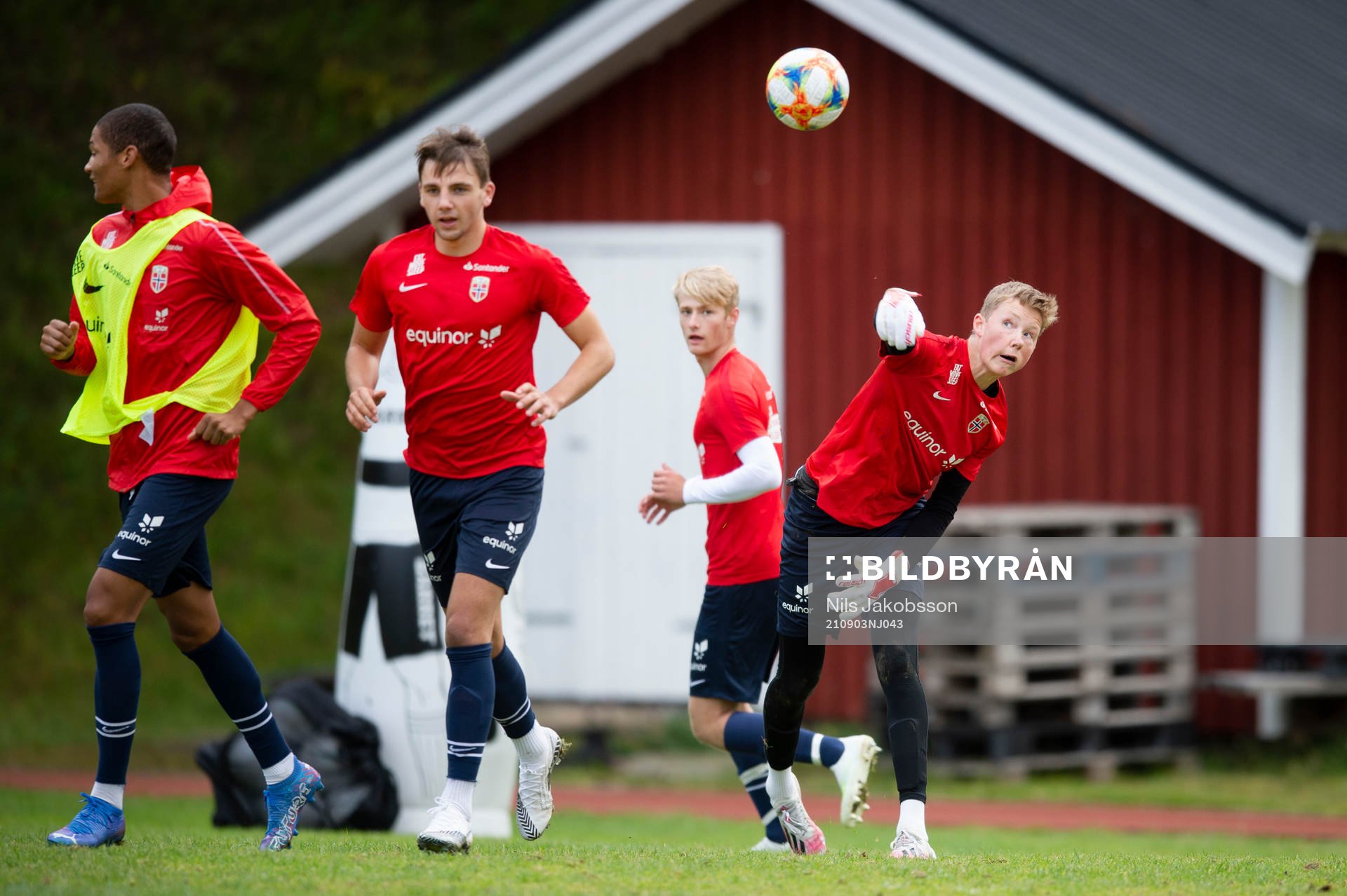 Niklas Ødegård and Magnus Rugland Ree of the Norwegian