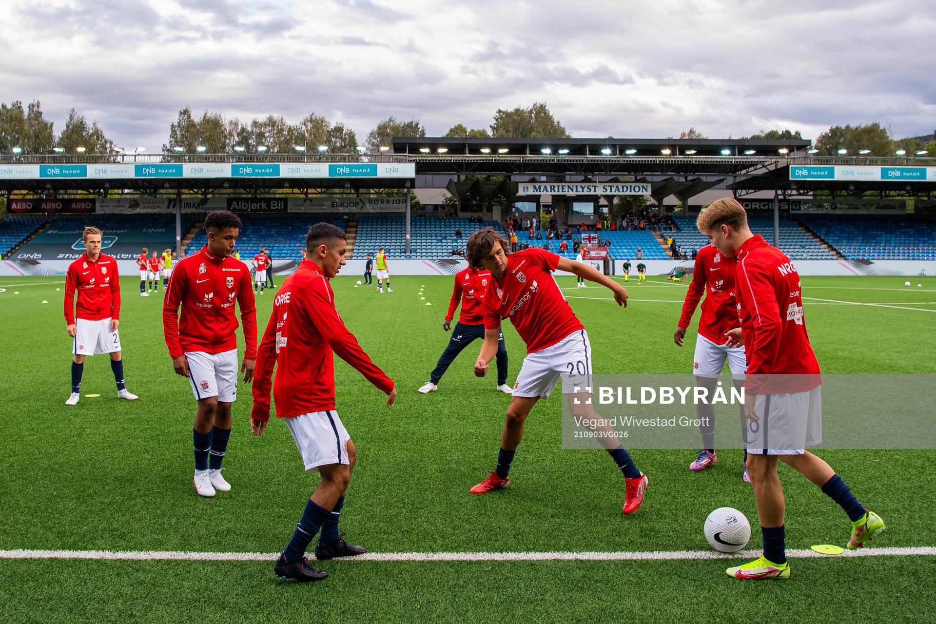 Fredrik Oppegård, Osame Sahraoui, Martin Palumbo and