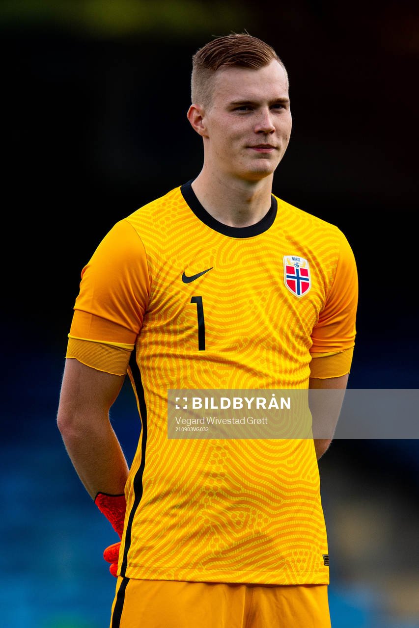 Goalkeeper Kristoffer Klaesson of Norway
