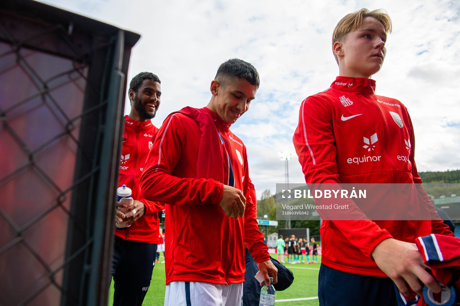 Emil Konradsen Ceide, Osame Sahraoui and Andreas