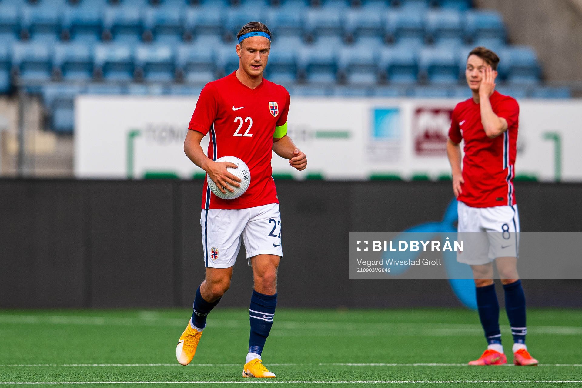 Erik Botheim of Norway looks dejected