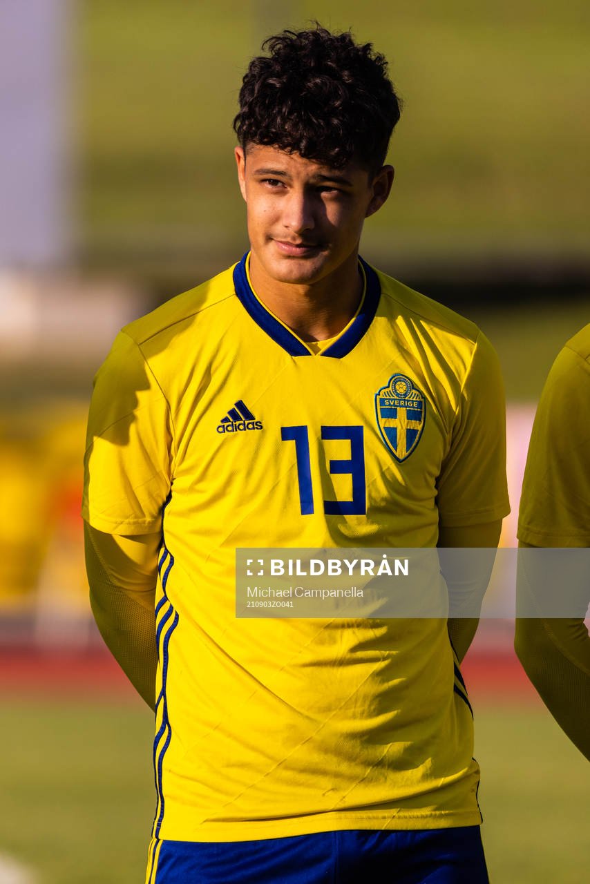 Sveriges André Alvarez Perez