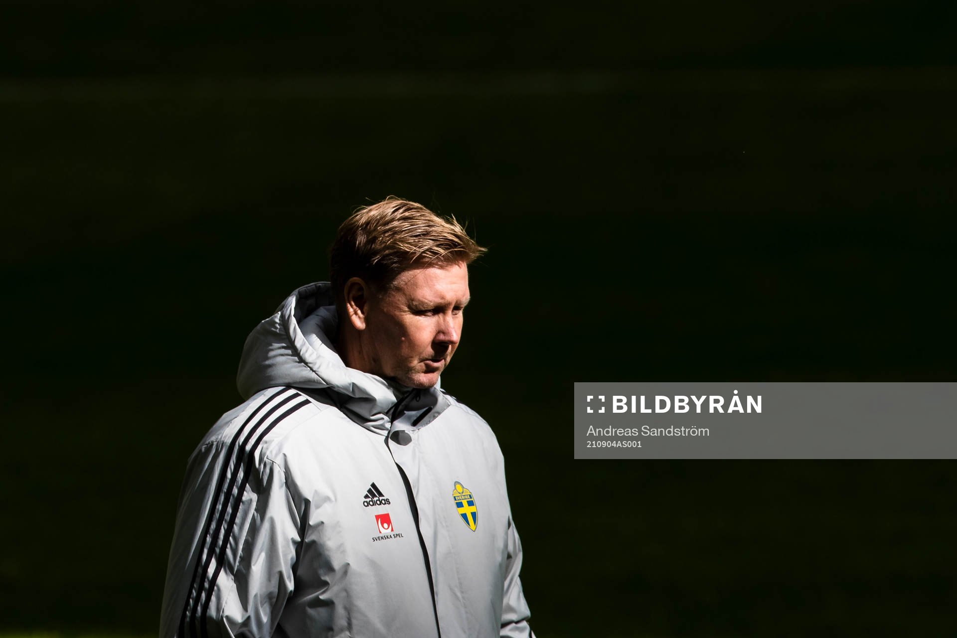 Assistant coach Peter Wettergren of Sweden