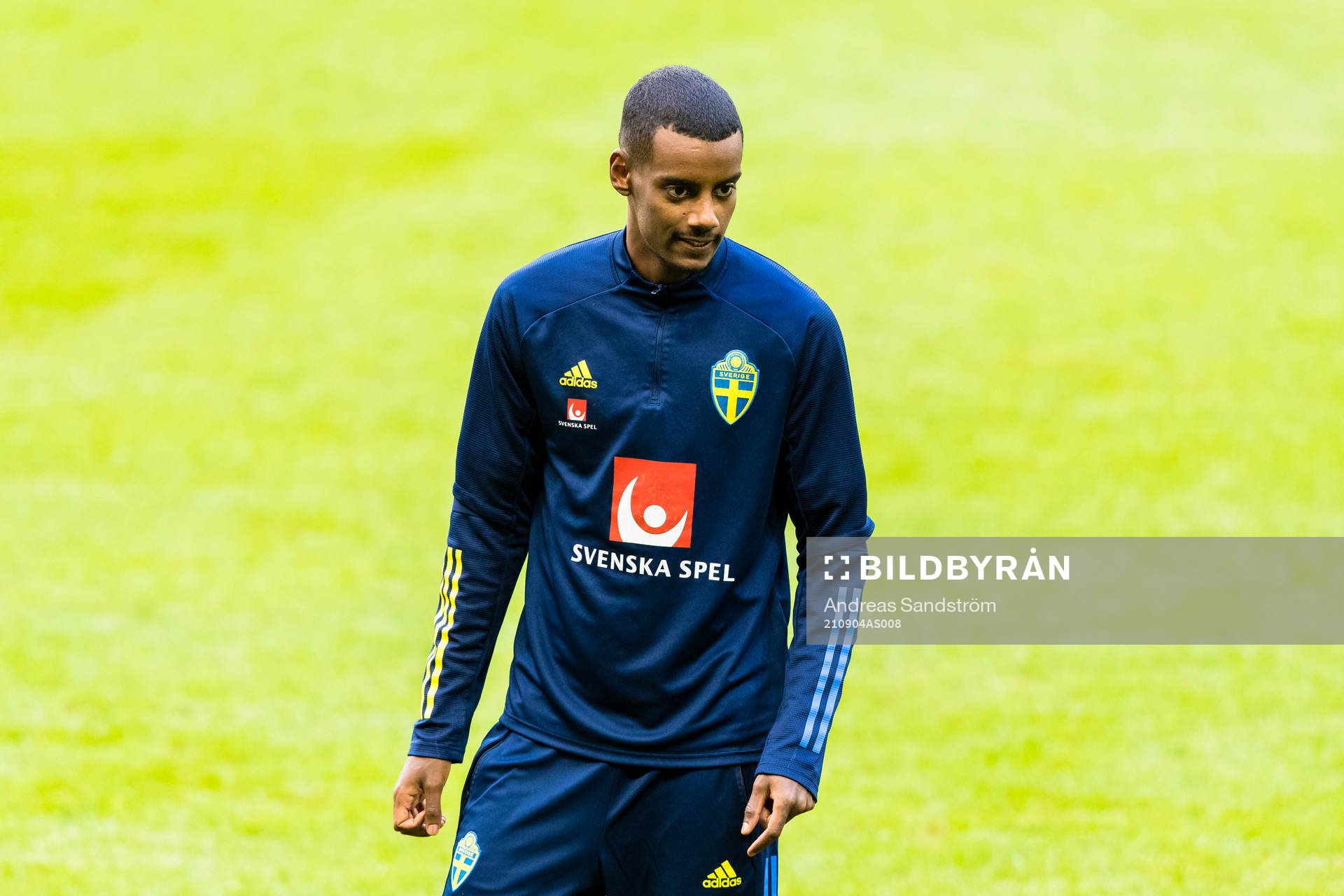 Alexander Isak of Sweden