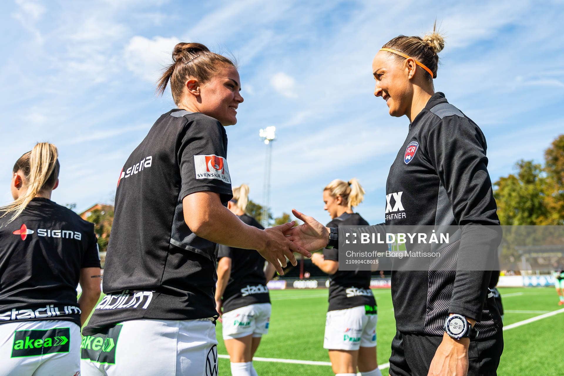 Rosengårds Katrine Veje och Sanne Troelsgaard