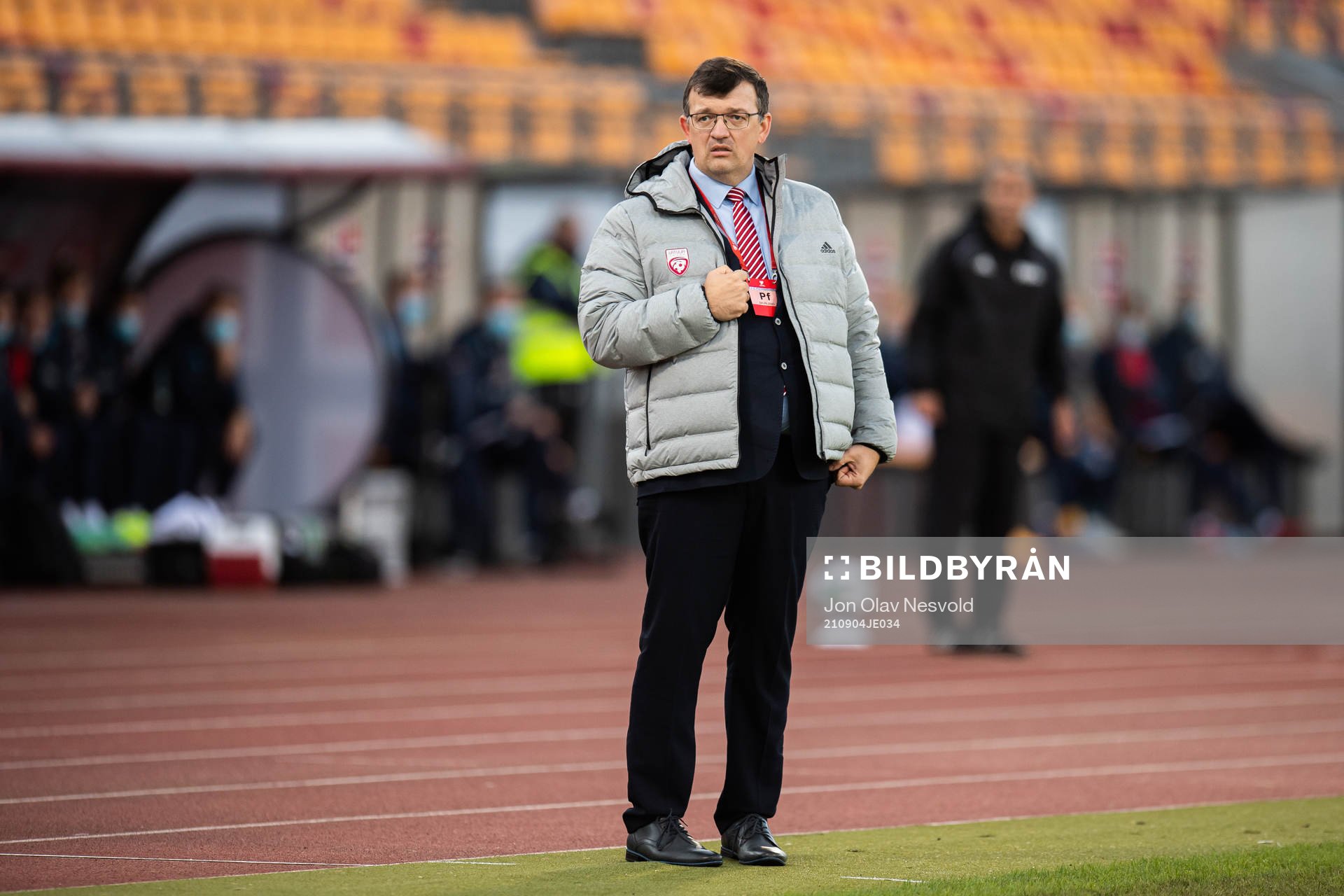 Dainis Kazakevics, head coach of Latvia